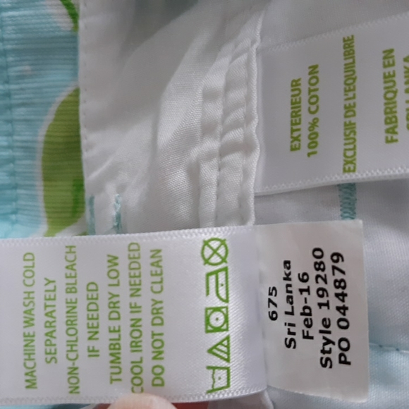 Lilly Pulitzer The Callahan Short Size 2 Pool Blue Pink Lemonade Floral - Picture 14 of 15